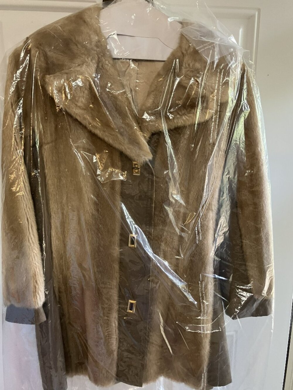 Woman's Brown Faux-Fur Coat